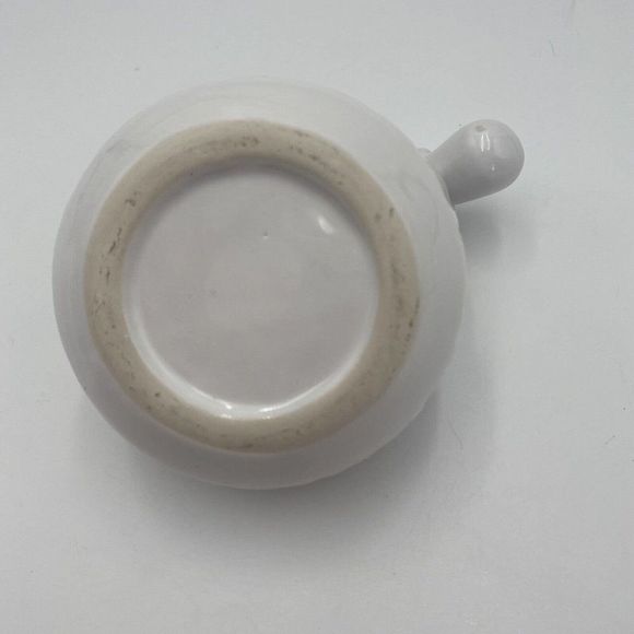 Giraffe white ceramic planter or trinket bowl dish 6" 4. 5 - Picture 6 of 6